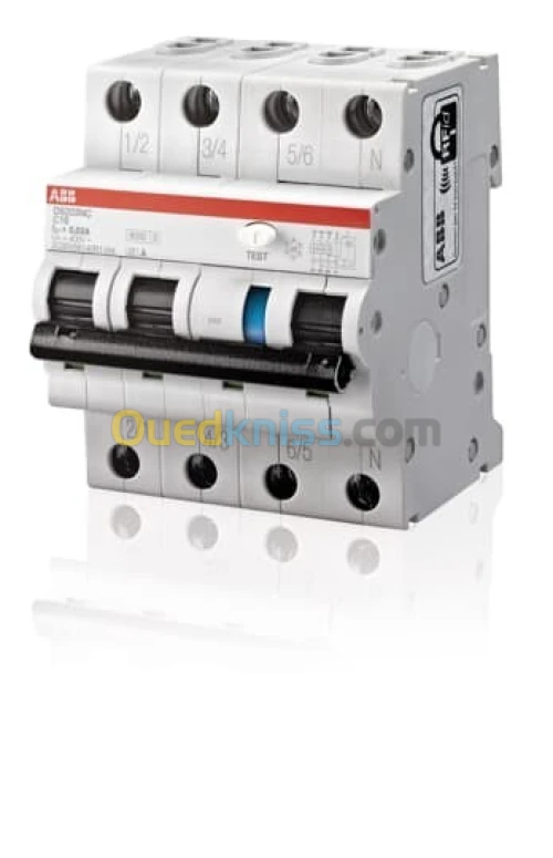 Disjoncteur Différentielle Incorporé ABB 3P + N DS203