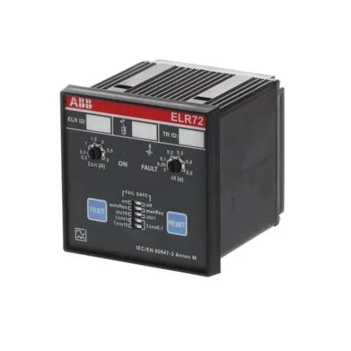 Relais différentiel ABB ELR72 - 230V Montage sur Porte