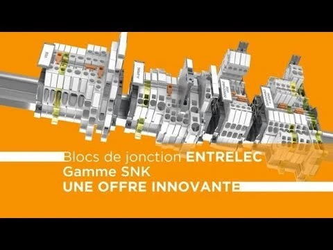 Blocs de jonction Borniers gamme ENTRELEC SNK   TE CONNECTIVITY 