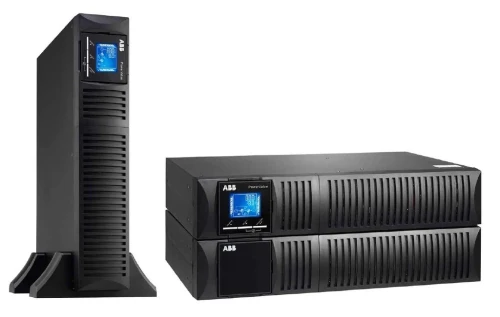 UPS Onduleur Online Monophasé Rack / Tour ABB: 1KVA 2KVA 3KVA 6KVA & 10KVA