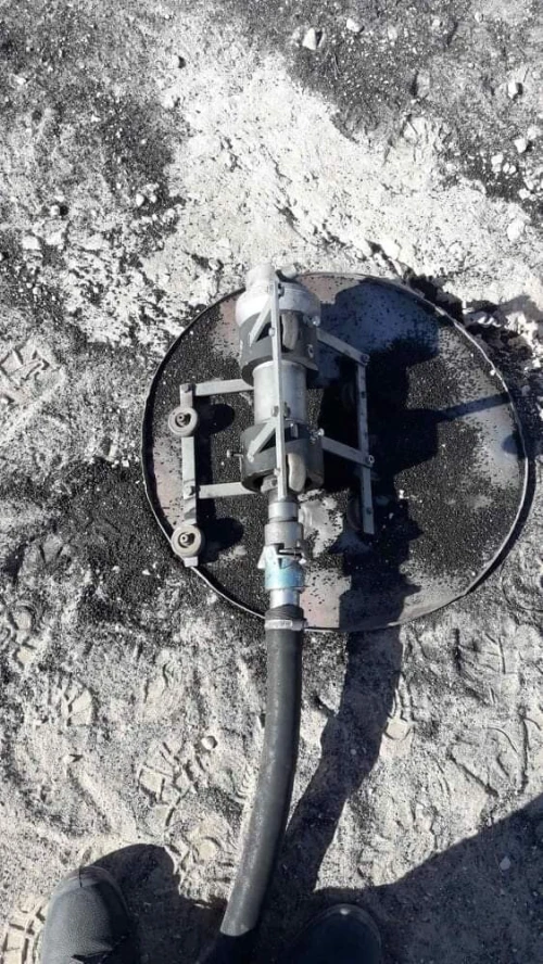 Sablage intérieur pipeline