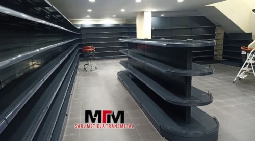 Rayonnage métallique / Rayonnage Supérette / Rayonnage Étagère / Rayonnage Magasin / Rayonnage lourd