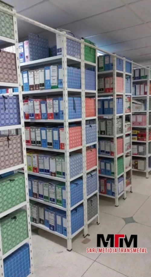 Rayonnage métallique / Rayonnage Supérette / Rayonnage Étagère / Rayonnage Magasin / Rayonnage lourd