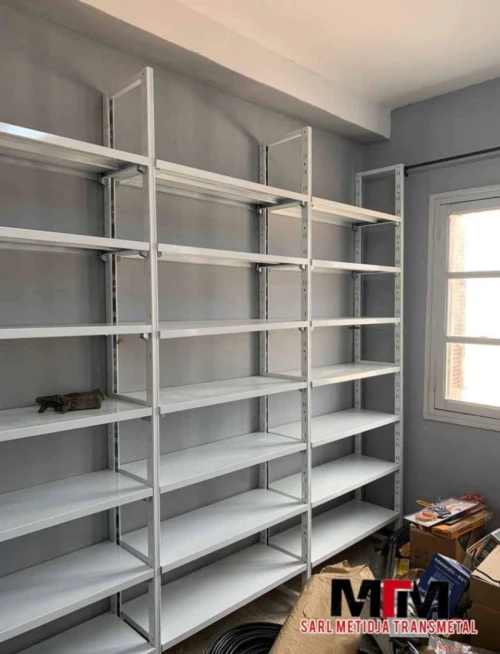 Rayonnage métallique / Rayonnage Supérette / Rayonnage Étagère / Rayonnage Magasin / Rayonnage lourd