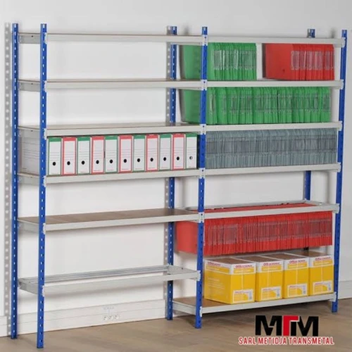 Rayonnage métallique / Rayonnage Supérette / Rayonnage Étagère / Rayonnage Magasin / Rayonnage lourd