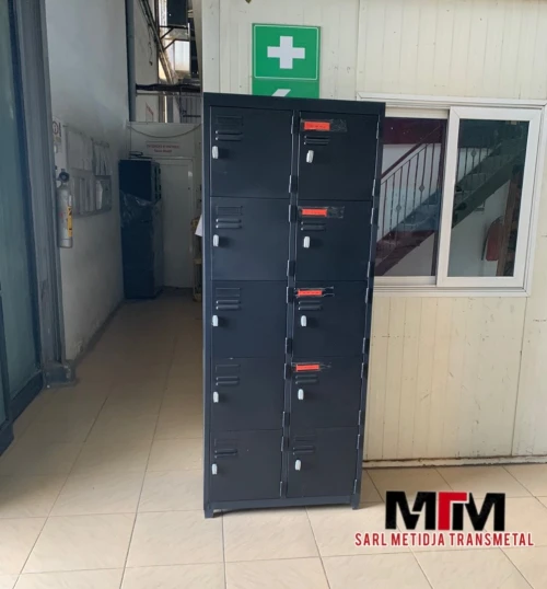 Armoire Multicases, Vestiaire Métallique, Classeur Métallique porte Document et Clapper 10 cases 