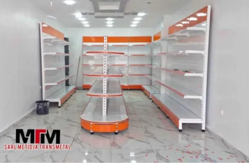 Rayonnage métallique / Rayonnage Supérette / Rayonnage Étagère / Rayonnage Magasin / Rayonnage lourd