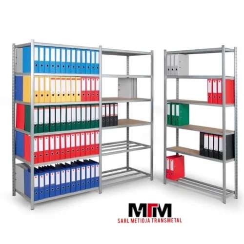 Rayonnage métallique / Rayonnage Supérette / Rayonnage Étagère / Rayonnage Magasin / Rayonnage lourd
