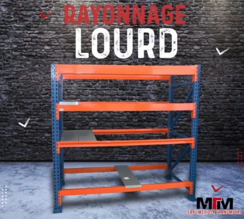 Rayonnage Semi Lourd Ou Mi Lourd Et Lourd / Rayonnage Métallique Semi Industriel Et Industriel