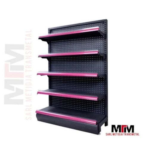Rayonnage métallique / Rayonnage Supérette / Rayonnage Étagère / Rayonnage Magasin / Rayonnage lourd