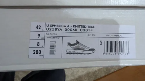 Shoes Geox U Spherica A - Knitted