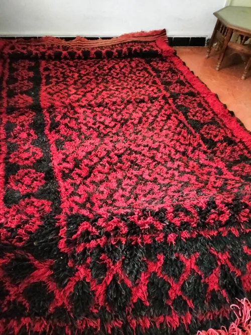 Grand tapis artisanal