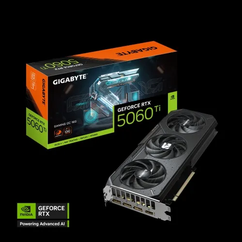 CARTE GRAPHIQUE GIGABYTE 5060TI 16GB GAMING OC 3X