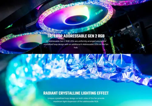 COOLER MASTER MasterFan MF120 Prismatic