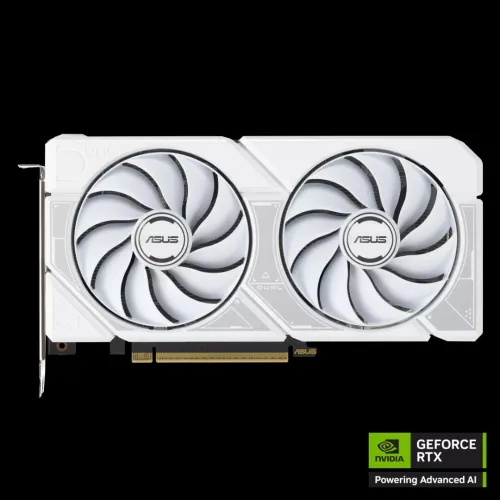CARTE GRAPHIQUE ASUS Dual GeForce RTX 5060 Ti 16GB GDDR7 White OC Edition