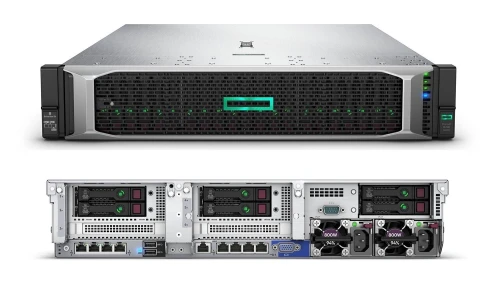 SERVEUR HPE ProLiant DL380 Gen10 Plus 4310 (12 C) RAM 2x32GB DISQUE 2* 480GB SSD 2x800W PS EU Server