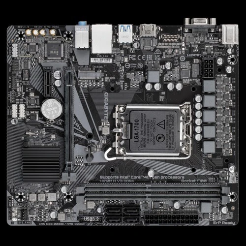 CARTE MERE GIGABYTE H610M H V3 12/13/14