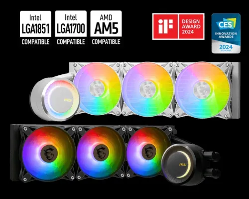 WATERCOOLING MSI MAG CORELIQUID E360 WHITE 
