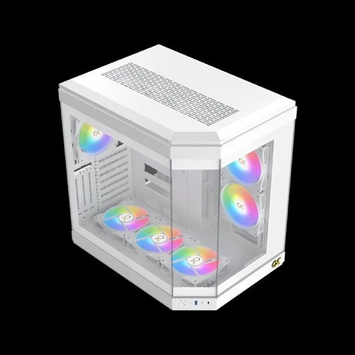 BOITIER XIGMATEC CUBI WHITE 06 FAN