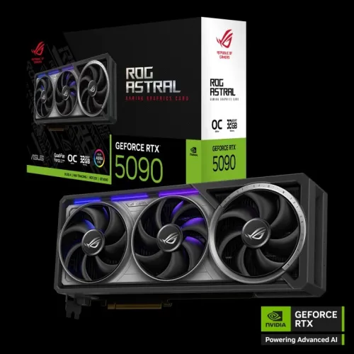 CARTE GRAPHIQUE ROG Astral GeForce RTX 5090 32GB GDDR7 OC Edition (EN CONFIGURATION)