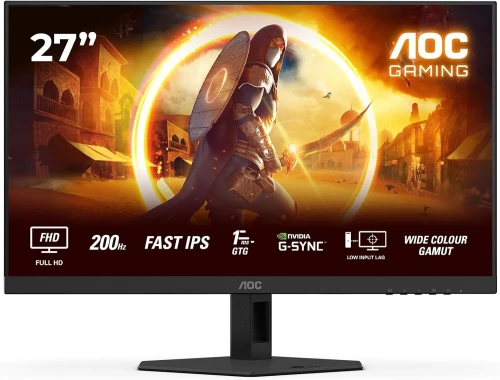 ECRAN GAMING AOC 27G4HRE 27" 200HZ 0.3MS FAST IPS