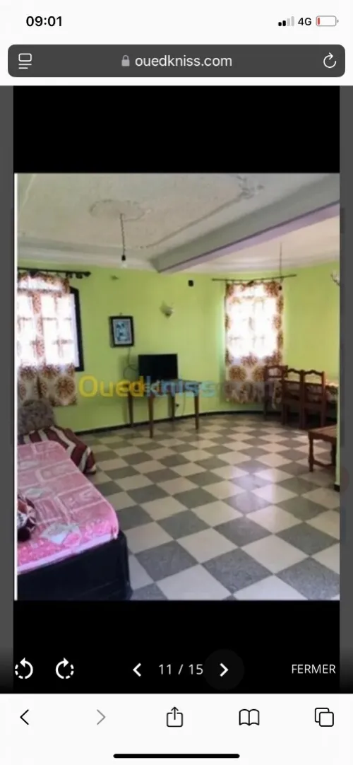 Location vacances Appartement F3 Tizi Ouzou Tigzirt