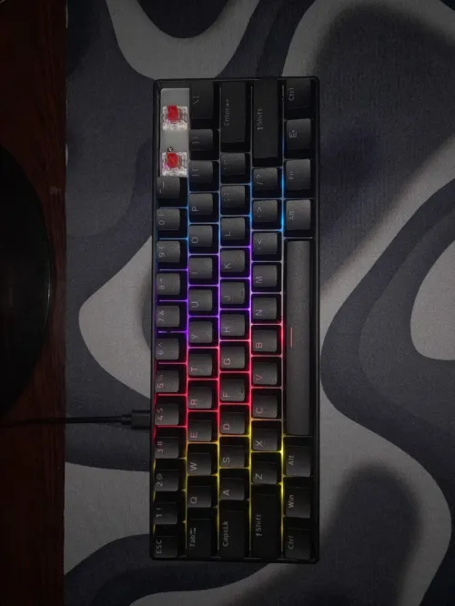Combo: Mechanical keyboard Red Switches + Mouse Gaming + Mouse Pad