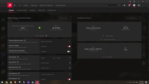Pc i5 10400f RX470 16gb ram 128gb ssd