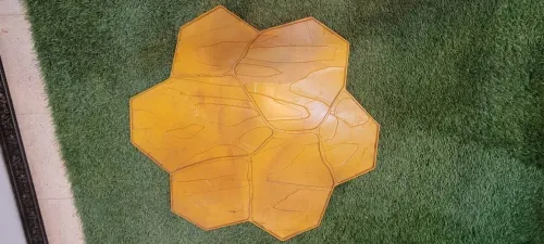 Béton imprimé 