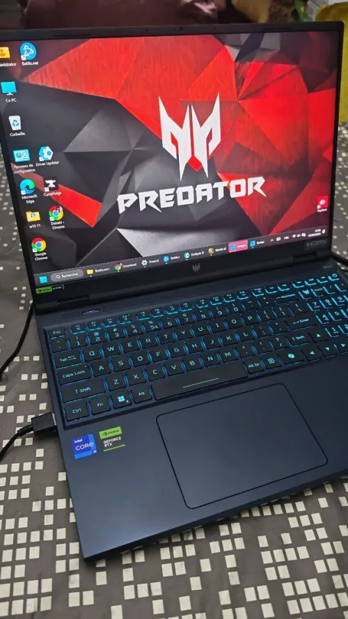 Acer Predator Helios Neo16 / i9 14900hx/ 32go drr5 5600/ RTX 4060 8go 140watt/ SSD 1tbs, ecran 2k 240hz