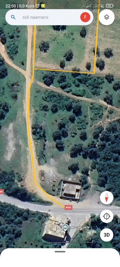 Vente Terrain Tizi Ouzou Sidi naamane
