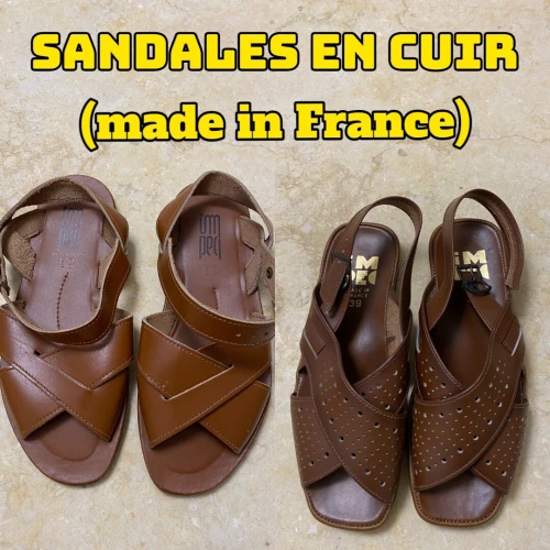 Sandales en cuir original (caba)