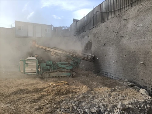 béton projeté