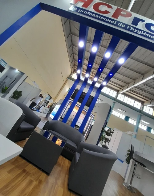 Location mobilier pour les stands d'exposition 