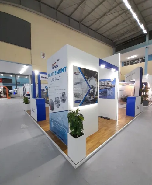 Aménagement et réalisation stand d'exposition pour la foire 