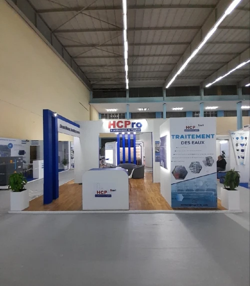 Aménagement et réalisation stand d'exposition pour la foire 