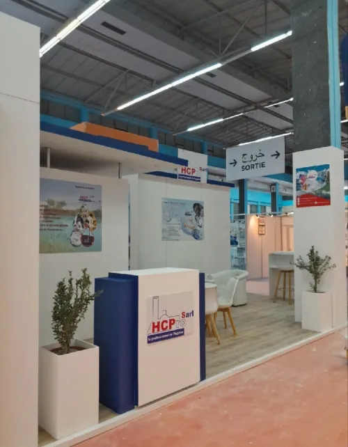 Location des stand d'exposition pour la foire 