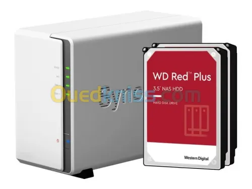 SERVEUR DE STOCKAGE NAS SYNOLOGY DS223j 2 BAIE 