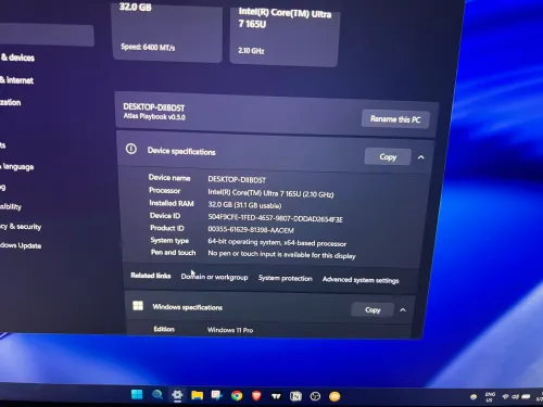 DELL Latitude 7450 Ultra7 165U 32G/512 FHD+IPS