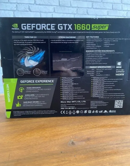 GeForce GTX 1660 Super Oc Ventus