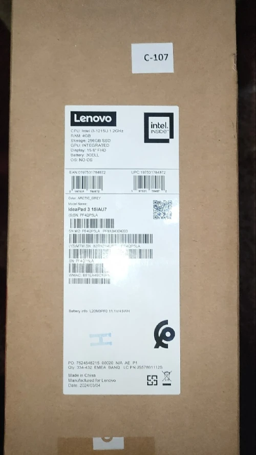 Lenovo ideapad slim3
