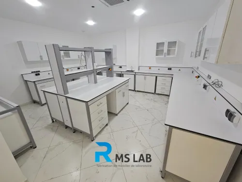 Fabrication de mobilier de laboratoire