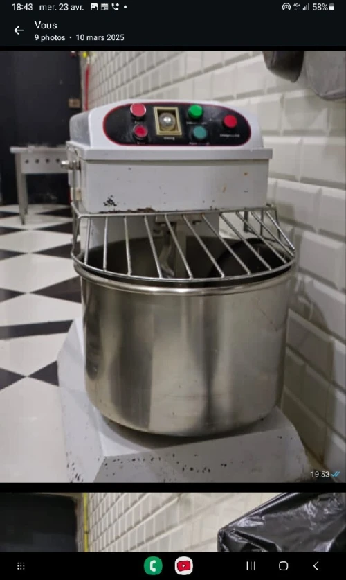 Materiel pizza pâtisserie 
