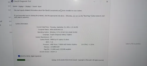 hp omen 16 | Gamer | ryzen 7 5800h | rx 6600m | RAM 32 gb | 1 To ssd
