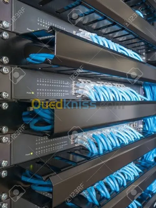 Installation Caméra de surveillance Réseau Filaire et WIFI تركيب كاميرات المراقبات للإدارات العمومية و الشركات - تركيب شبكات الإعلام الألي و الهاتف