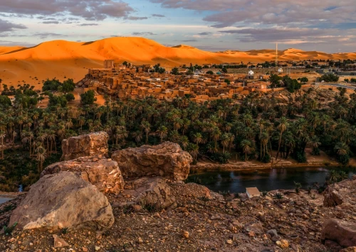 TAGHIT par Avion dans une Maison d'hôte en Pension Complète à 50.000 Da رحلة منظمة لتاغيت
