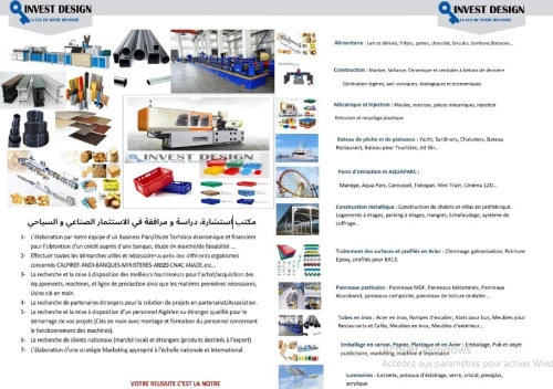 Investir en Algérie dans quel domaine lucratif