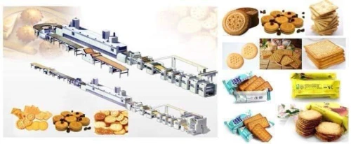 Ligne de production du biscuit, gâteau et chocolate .