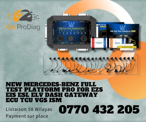 New Mercedes-Benz Full Test Platform Pro for EZS EIS ESL ELV Dash Gateway ECU TCU VGS ISM