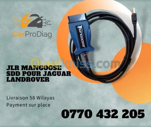 Mangoose JLR Scanner Auto Pour Landrover Jaguar